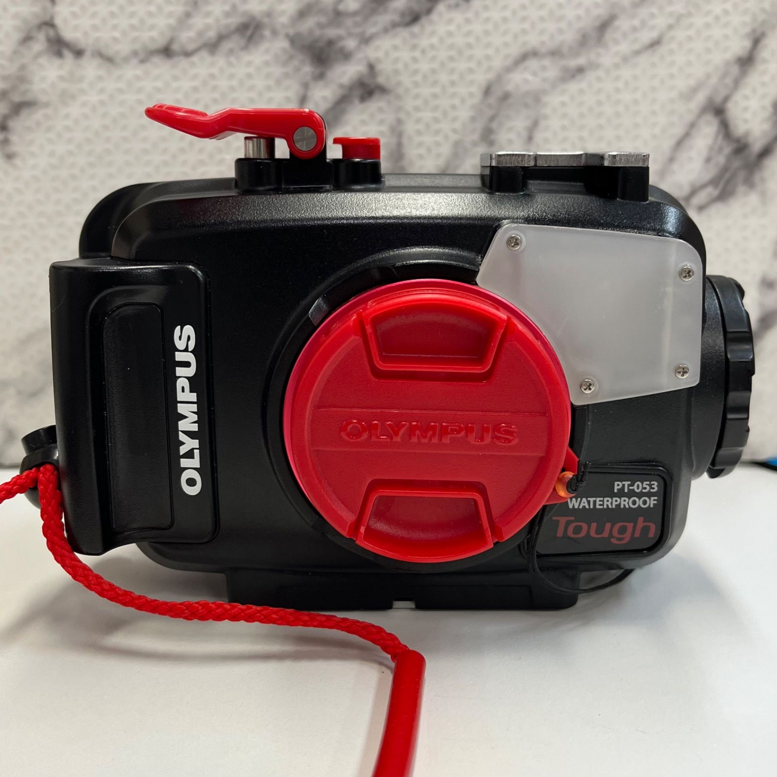 中古 OLYMPUS オリンパス PT−053 防水プロテクター 水中カメラケース
