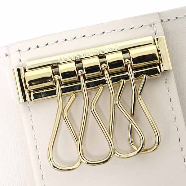 LOUIS VUITTON マヒナ ミュルティクレ4グレーベージュ4連キーケース LOUISVUITTON ミュルティクレ4 4連キーケース モノグラム マヒナ