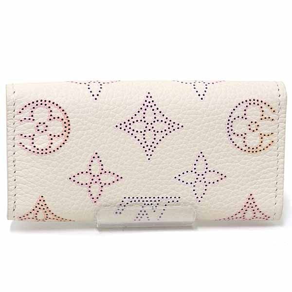 LOUIS VUITTON マヒナ ミュルティクレ4グレーベージュ4連キーケース ルイ ヴィトン LOUIS VUITTON キーケース ミュルティクレ 4 マヒナ