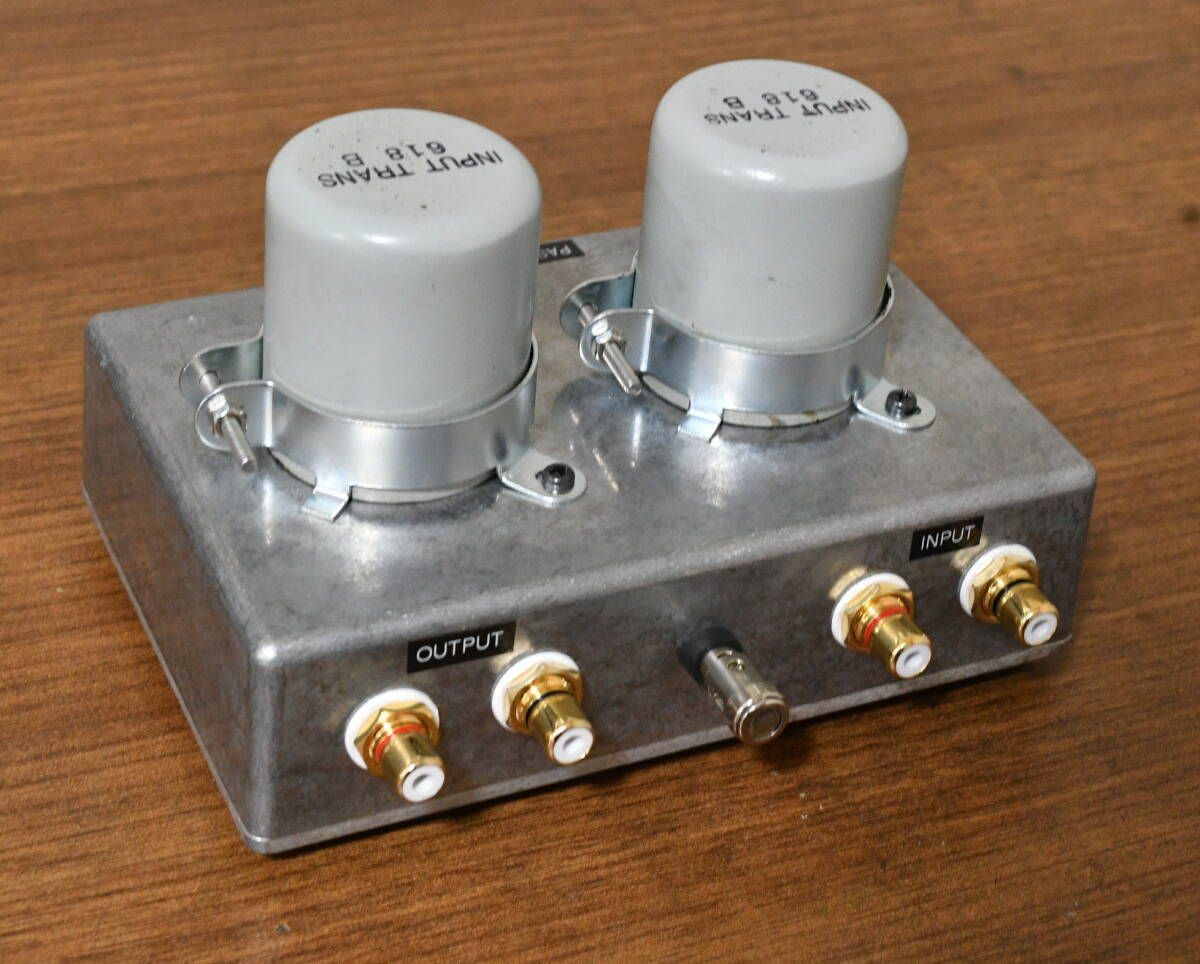 WE618 レプリカ MC昇圧トランス 全てのカートリッジが対応可 動作良好