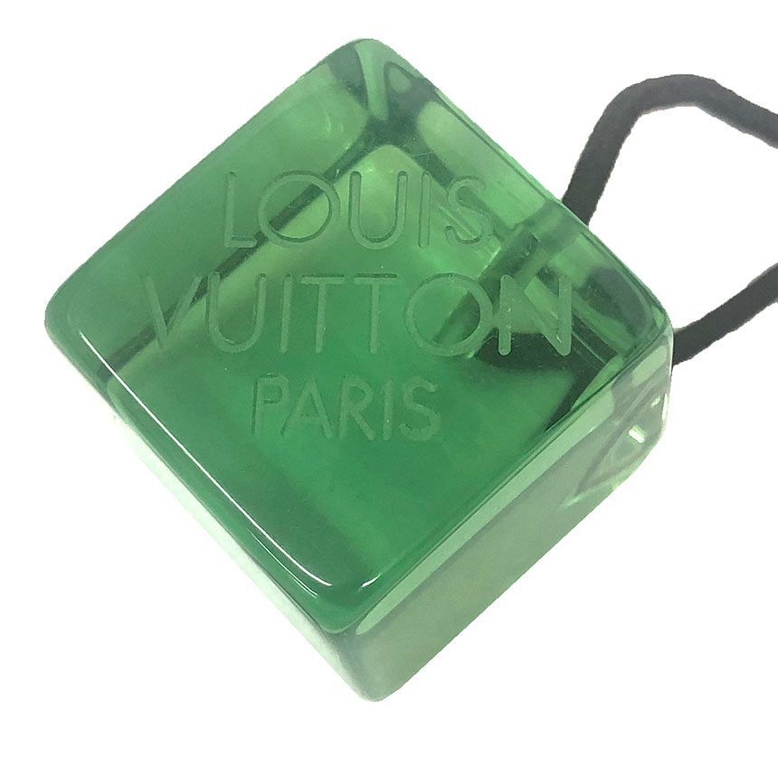 LOUIS VUITTON ルイヴィトン ヘアゴム ヘアキューブ グリーン