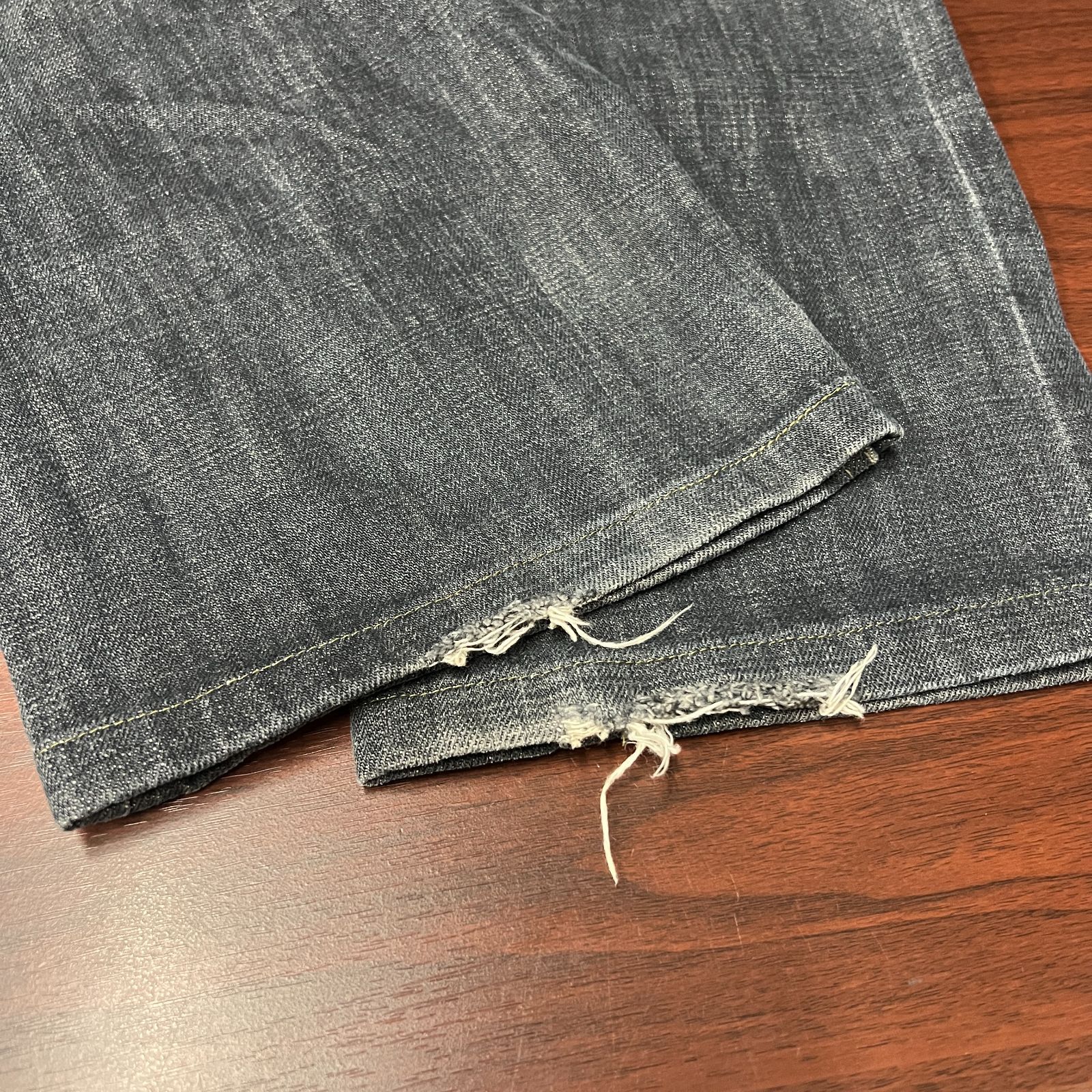 ANNE VALERIE HASH (アンヴァレリーアッシュ) ダブル ウエスト デニム