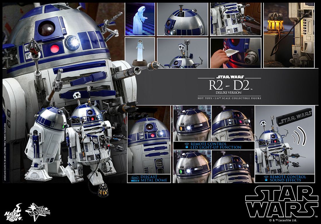 ホットトイズ スター・ウォーズ R2-D2 ムービー・マスターピース ムービー・マスターピース】『スター・ウォーズ エピソード2