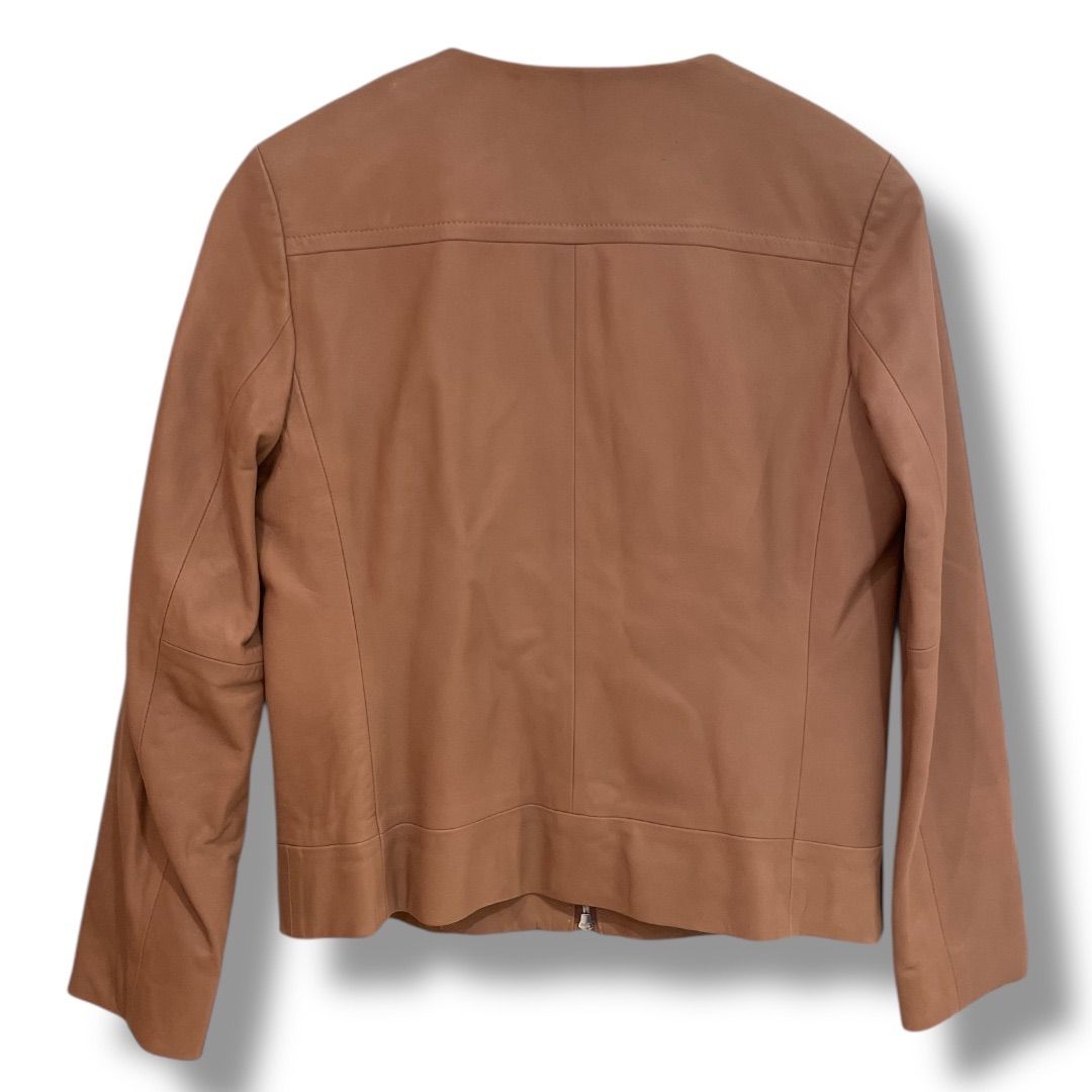 Ballsey ボールジィ ラムレザーノーカラージャケット 羊革 ライダース