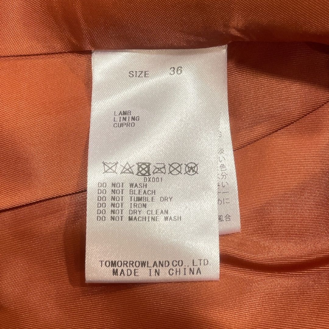 Ballsey ボールジィ ラムレザーノーカラージャケット 羊革 ライダース