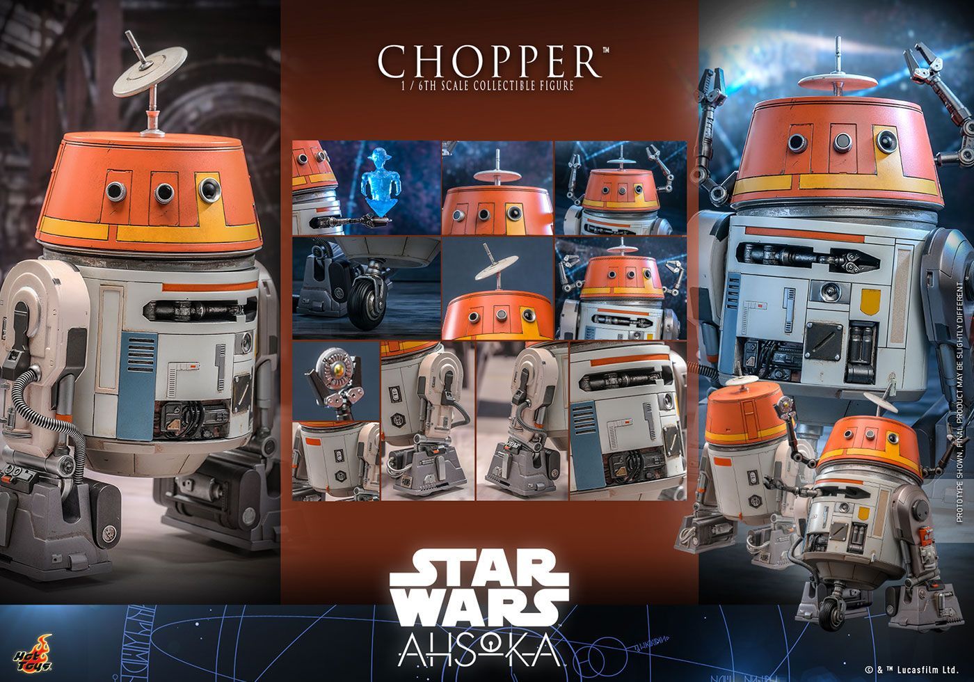 ホットトイズ テレビ・マスターピース スター・ウォーズ：アソーカ 1/6 