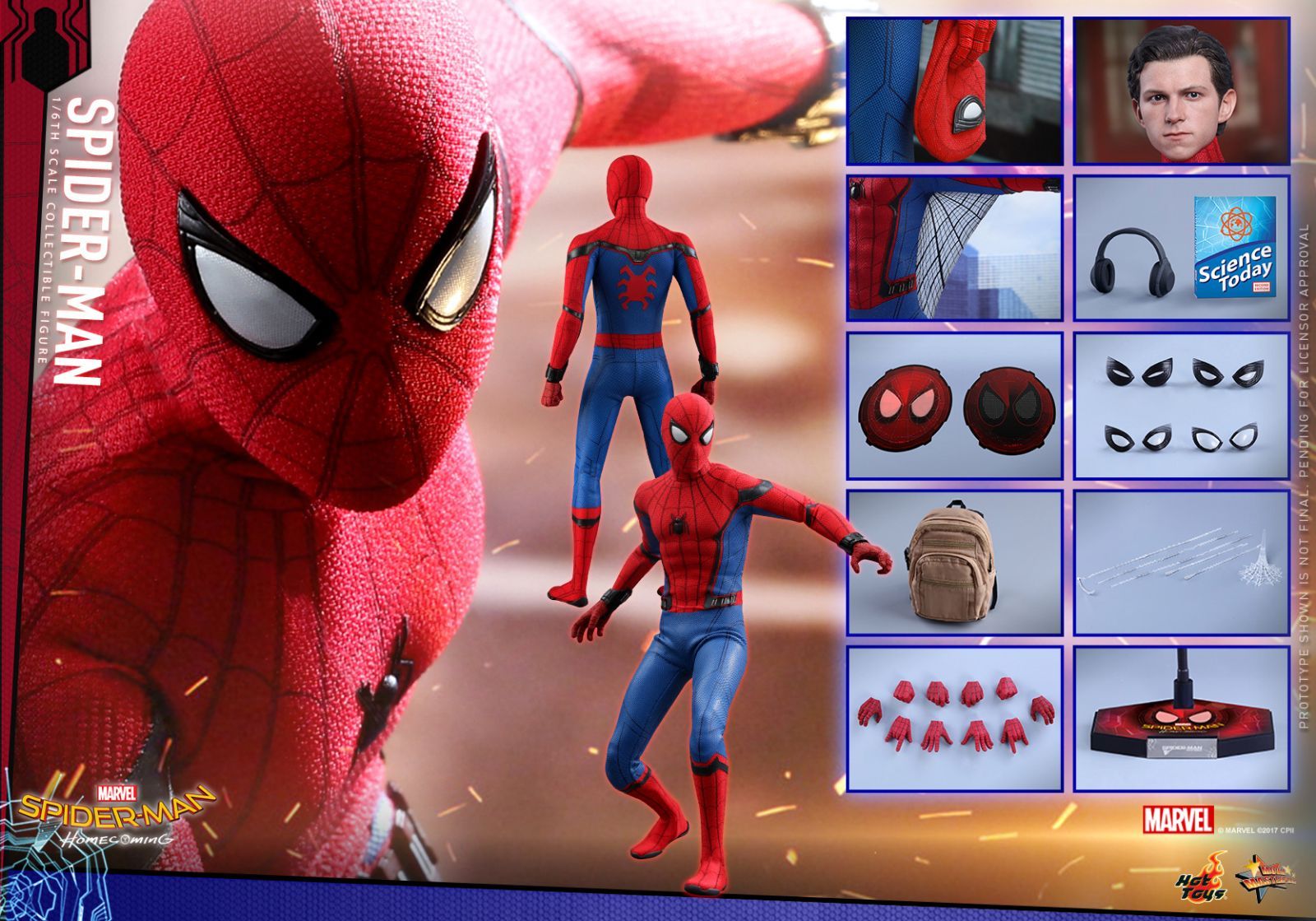 ホットトイズ ムービー・マスターピース スパイダーマン：ホーム
