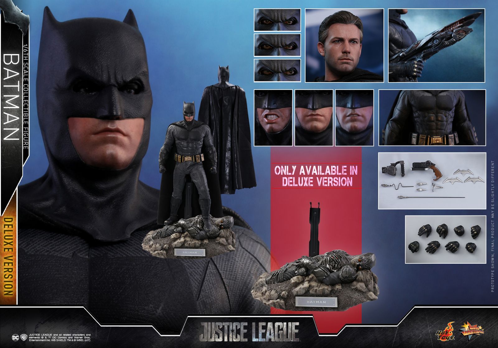 ホットトイズ バットマン ボーナスアクセサリー付き 1/6 【公式通販】