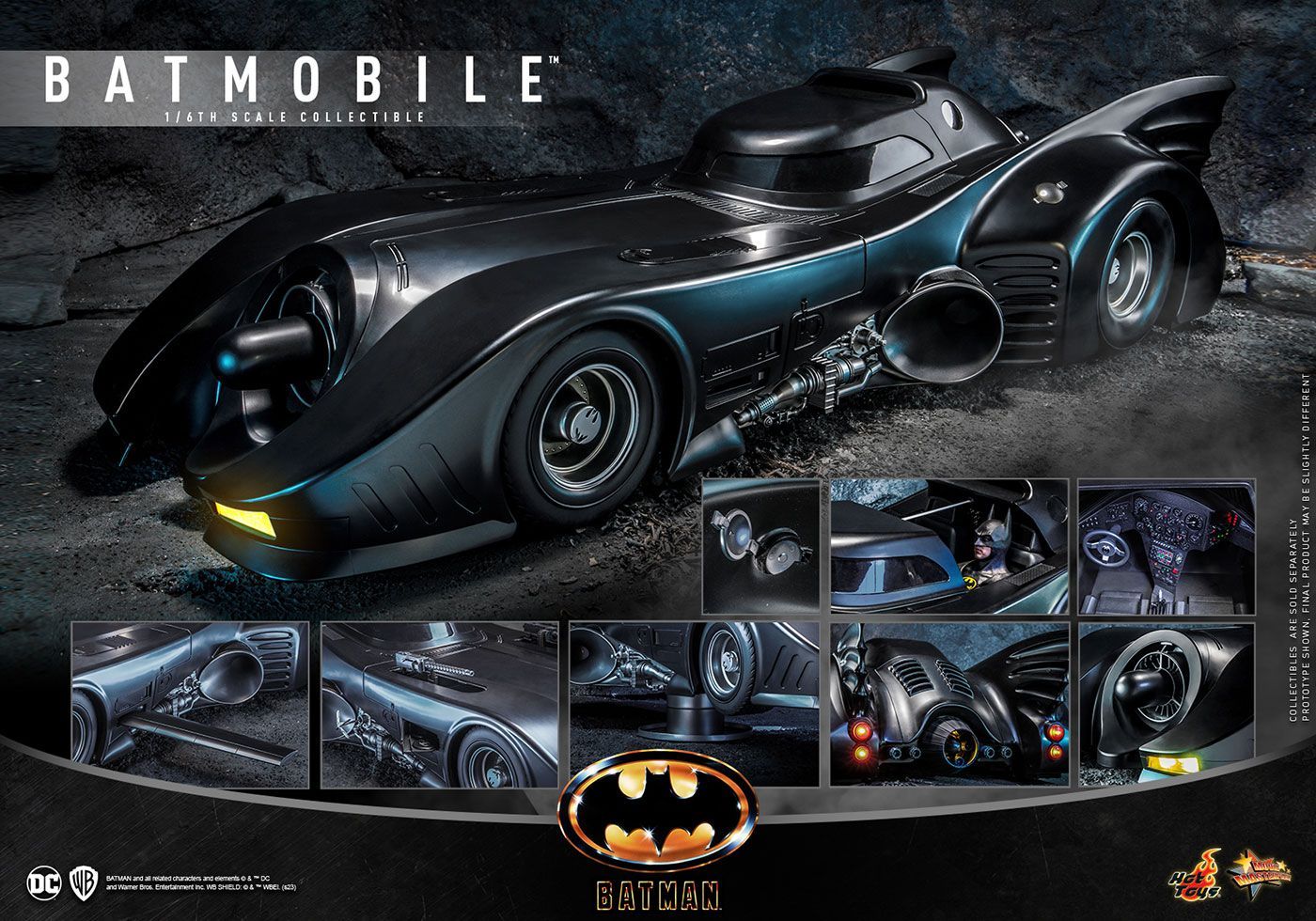 ホットトイズ ムービー・マスターピース バットマン 1/6スケール
