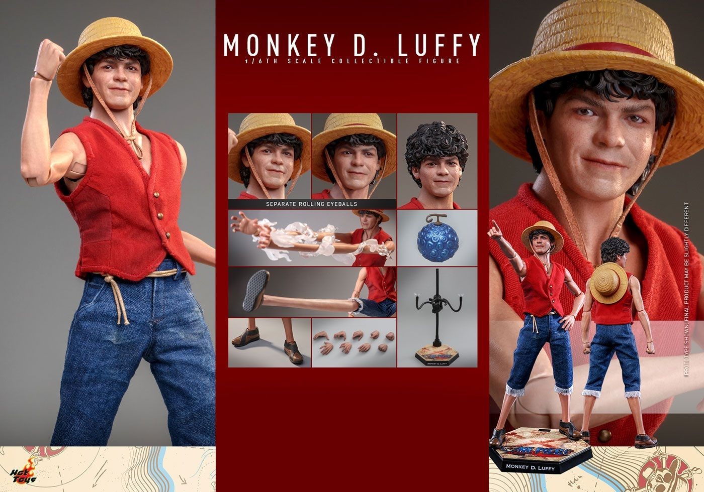 ホットトイズ テレビ・マスターピース ONE PIECE (Netflix) 1/6 