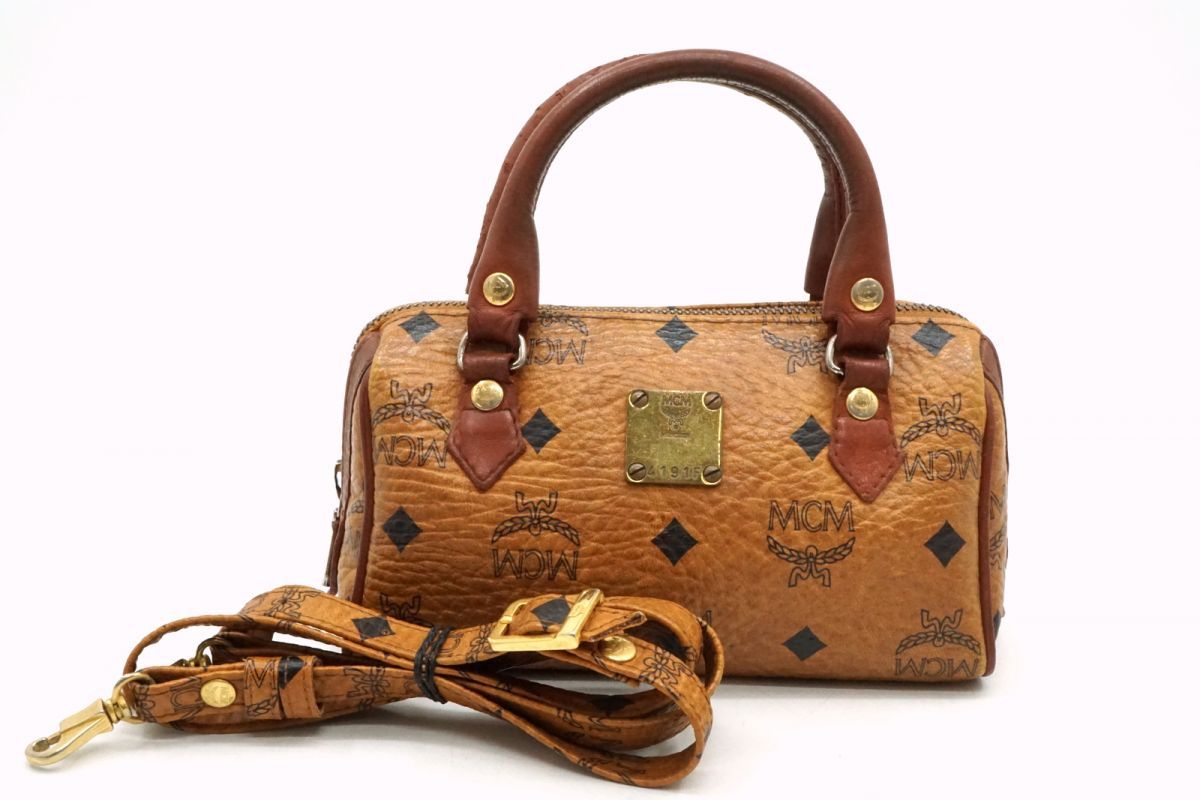 エムシーエム ヴィセトス 2way ミニ ショルダー ハンドバッグ トート