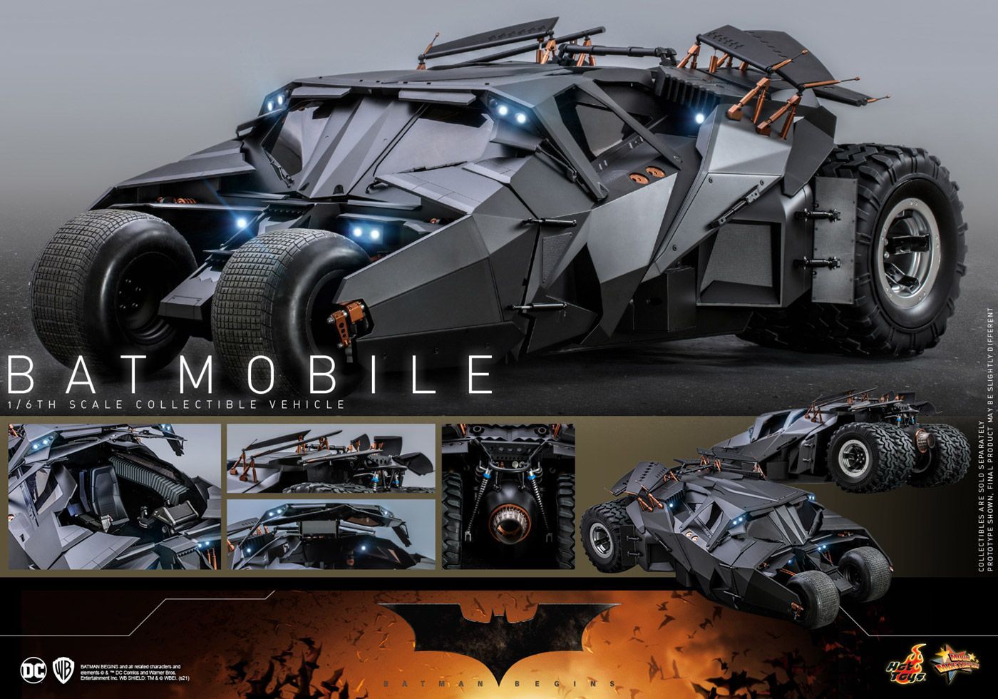 ホットトイズ ムービー・マスターピース バットマン ビギンズ 1/6 