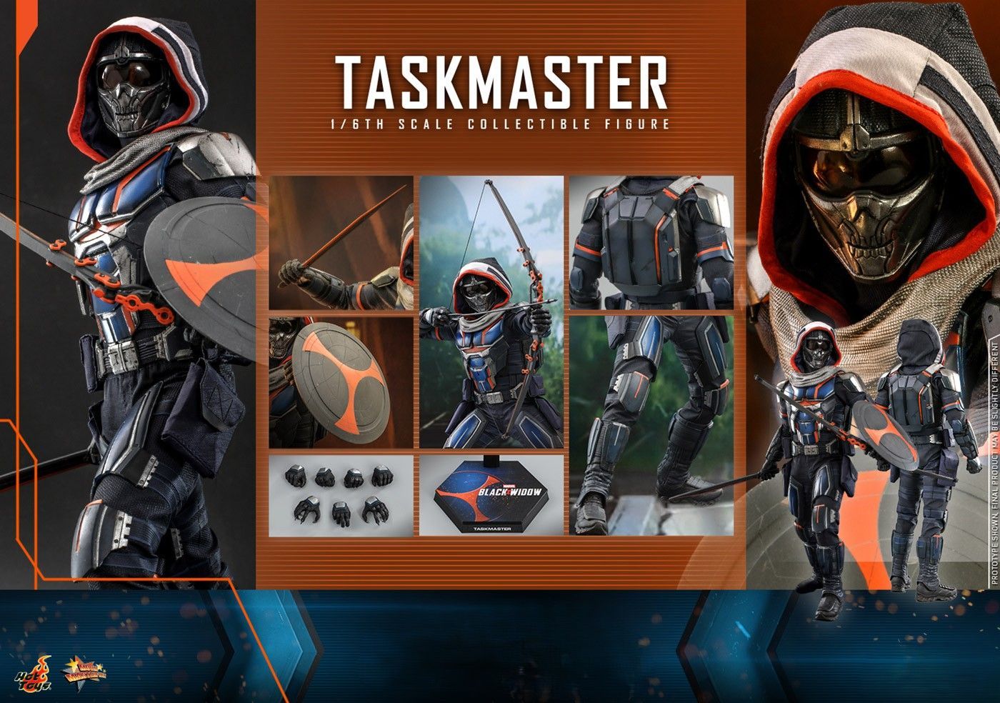 Black Widow　タスクマスター　フィギュア　ホットトイズ　マスターピース ムービー・マスターピース】『ブラック・ウィドウ』1／6スケール