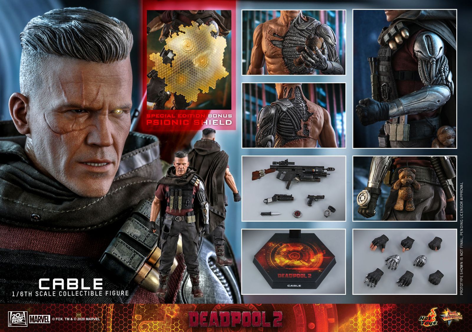 ホットトイズ ムービー・マスターピース デッドプール2 1/6スケール