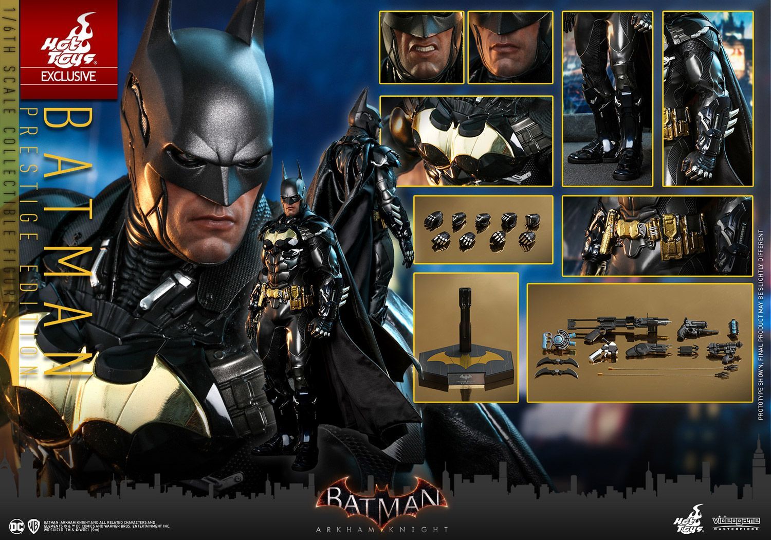 ホットトイズ ビデオゲーム・マスターピース バットマン：アーカム