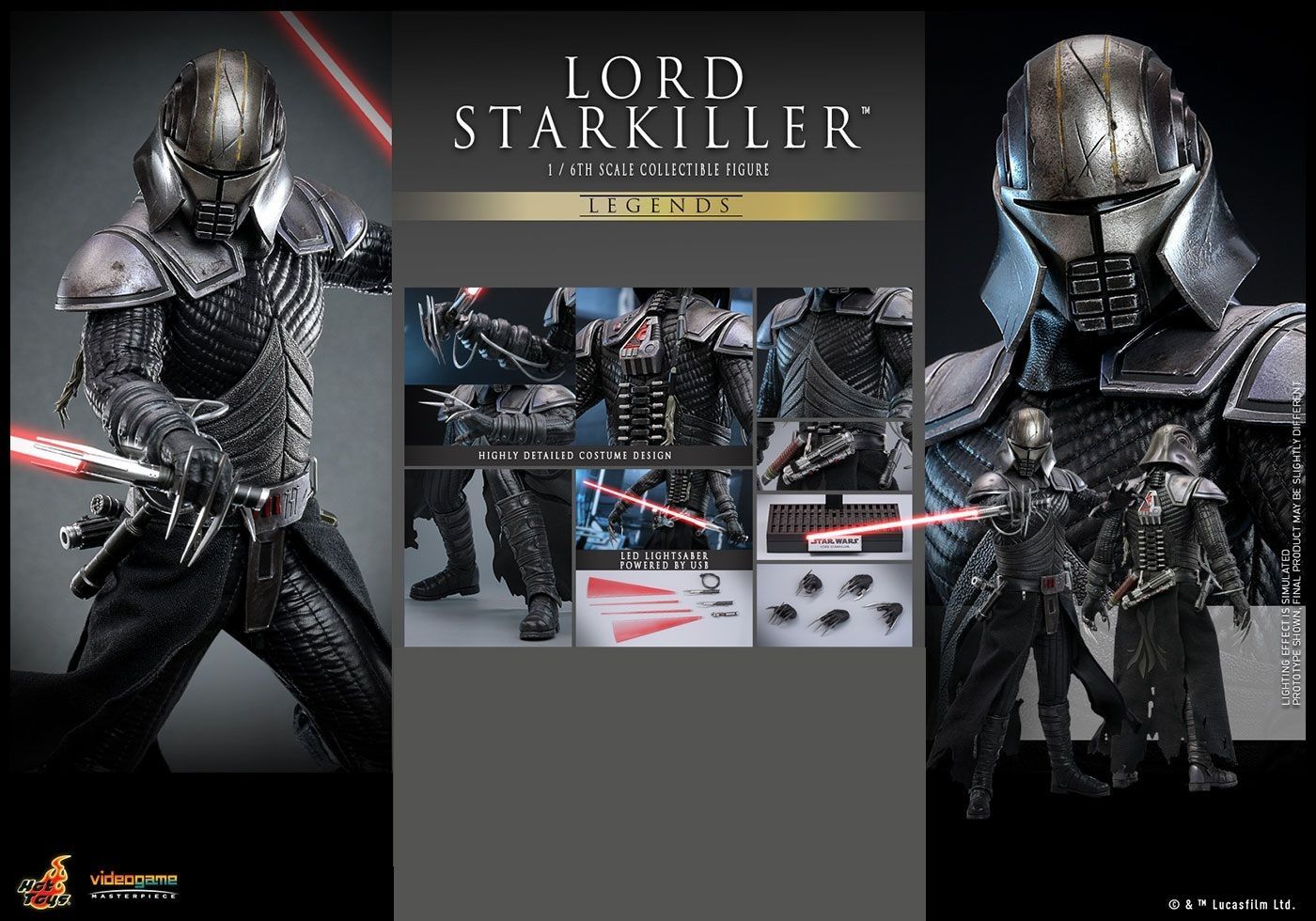 ホットトイズ ビデオゲーム・マスターピース スター・ウォーズ 1/6