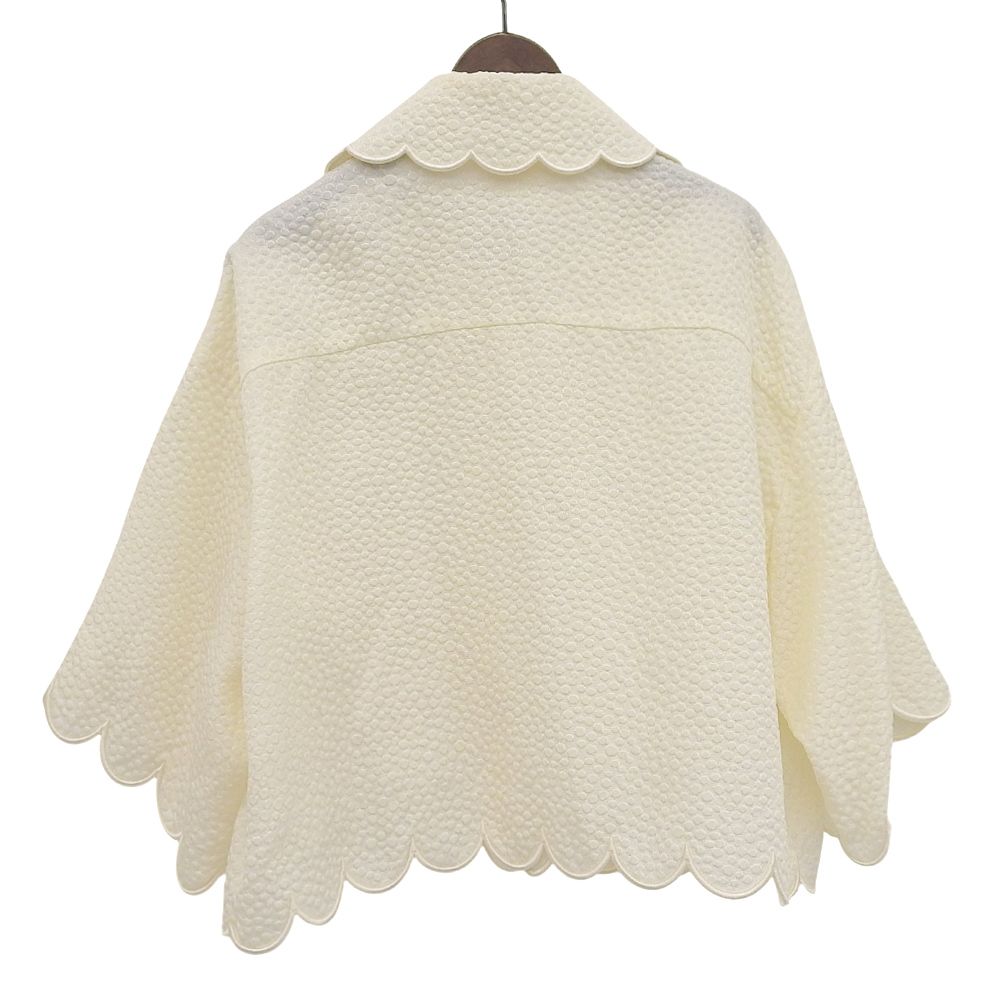 shirocon シロコン 美品 アセテート もくもくジャガードジャケット