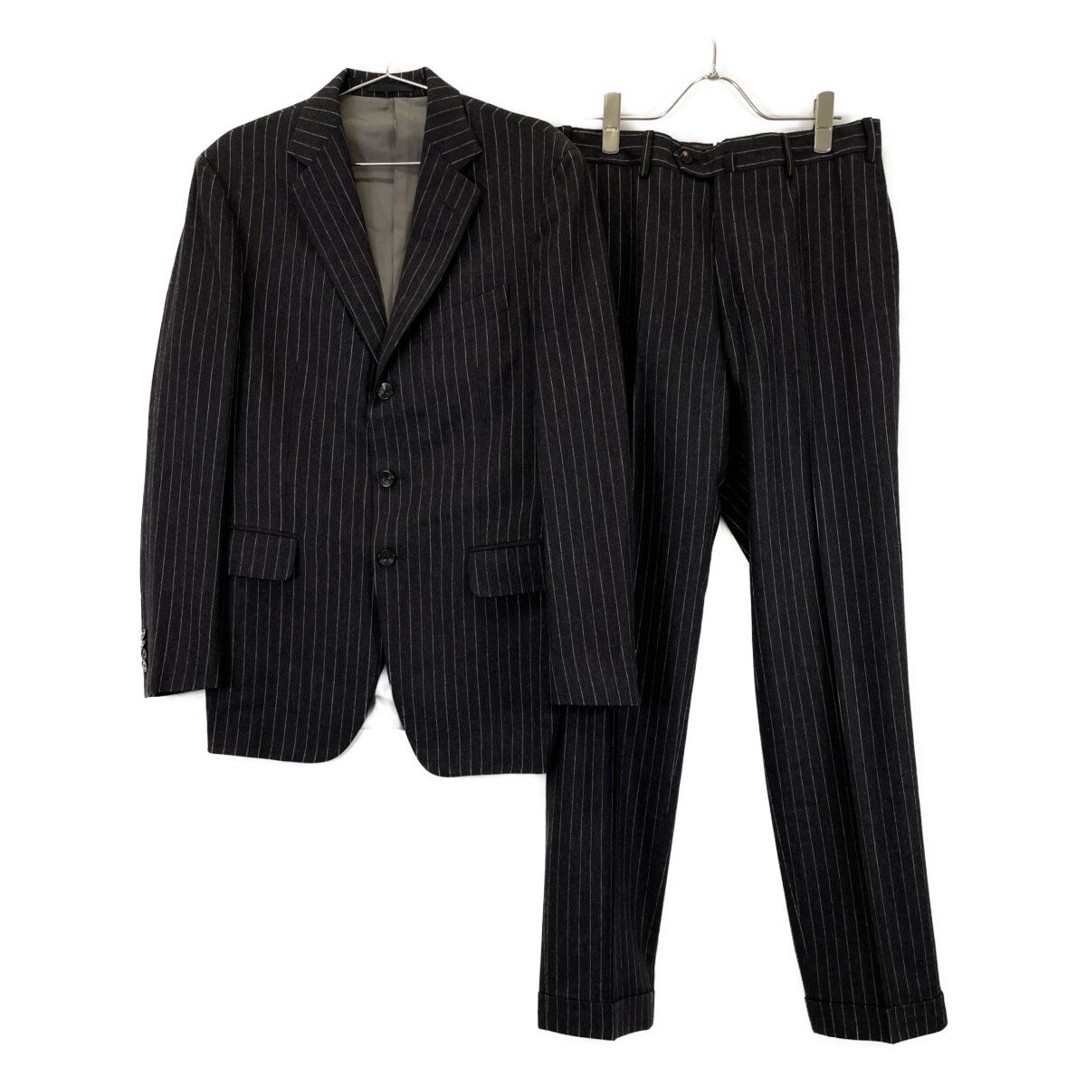 BOGLIOLI ボリオリ 3Bｽﾄﾗｲﾌﾟｼﾝｸﾞﾙｳｰﾙｽｰﾂ 48 - メルカリ