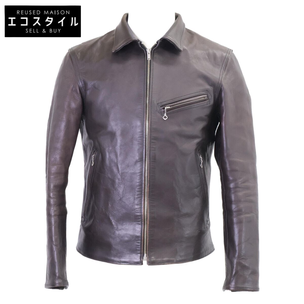 ファインクリークレザーズ、Eric、カラーBLACK、 サイズ40、新品未使用 FINECREEKLEATHERS ファインクリークレザーズ エリック シングル