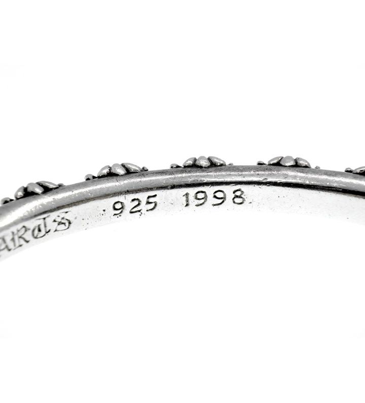 CHROME HEARTS シルバーバングル クロムハーツ CHROME HEARTS 【 BANGLE CROSS 】 クロス バンド