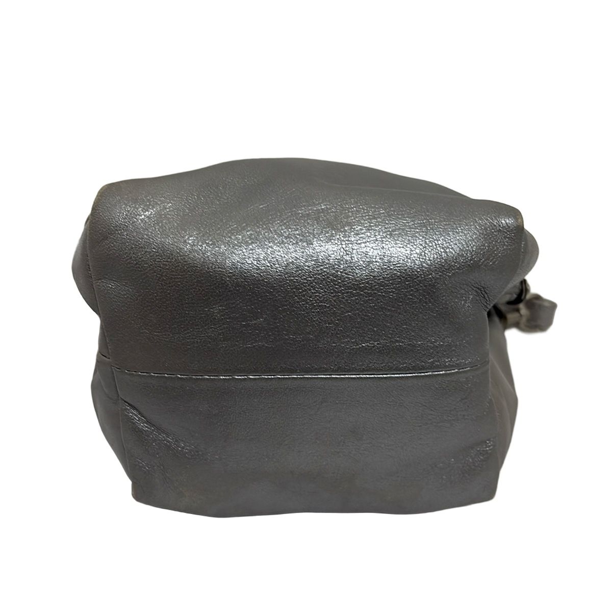 kawa-kawa(カワカワ) ショルダーバッグ - シルバー がま口/ミニバッグ