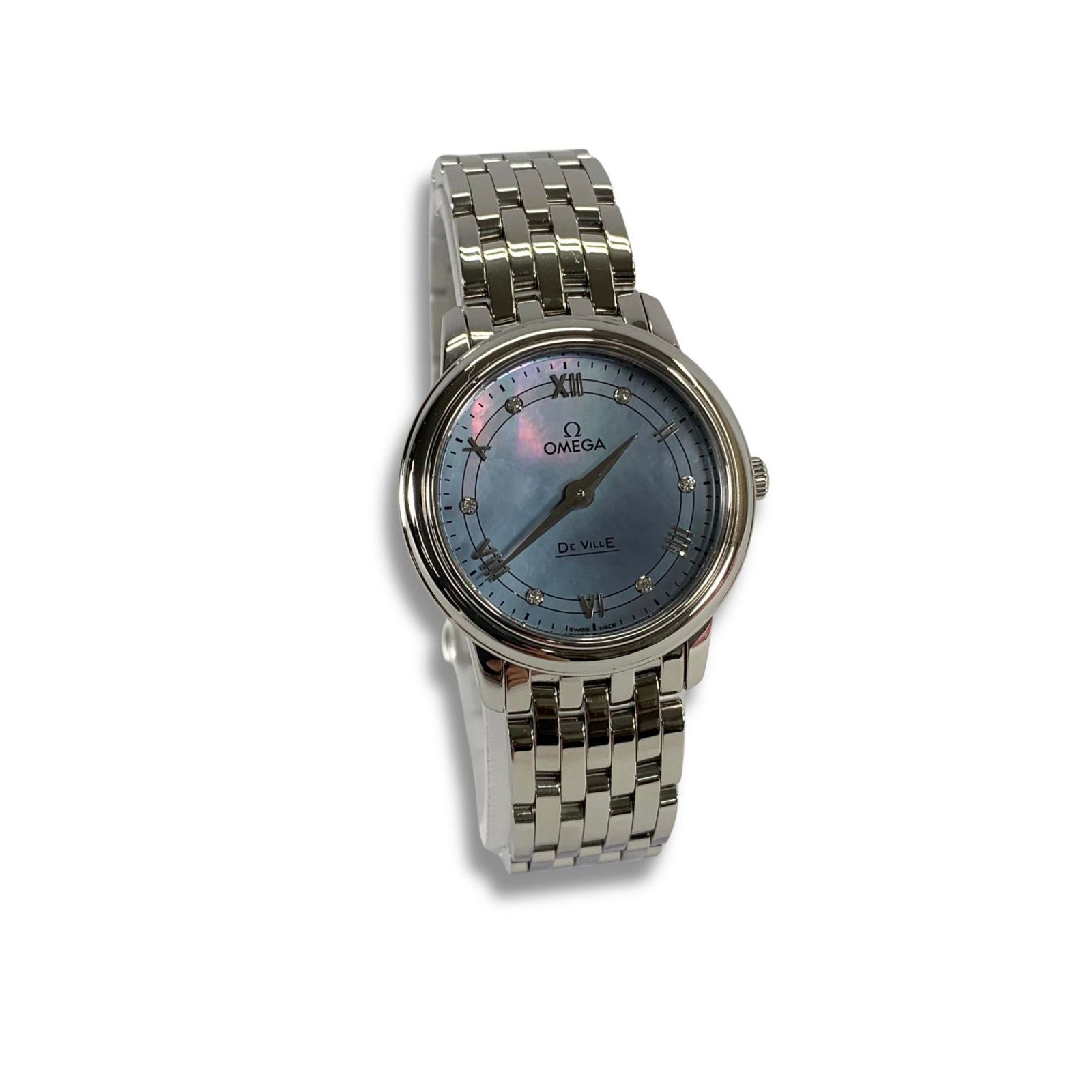 OMEGA オメガ De Vill﻿e Prestig﻿e デ ヴィル プレステージ クオーツ レディース 腕時計 424 10 27 60 57 001