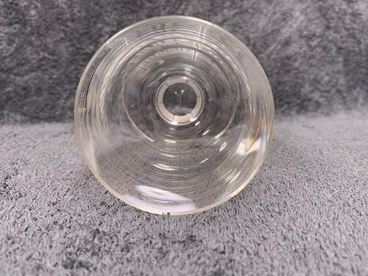  訳あり LALIQUEラリック ルーブル ボルドー ワイングラス 2客セット ペア 皿 食器