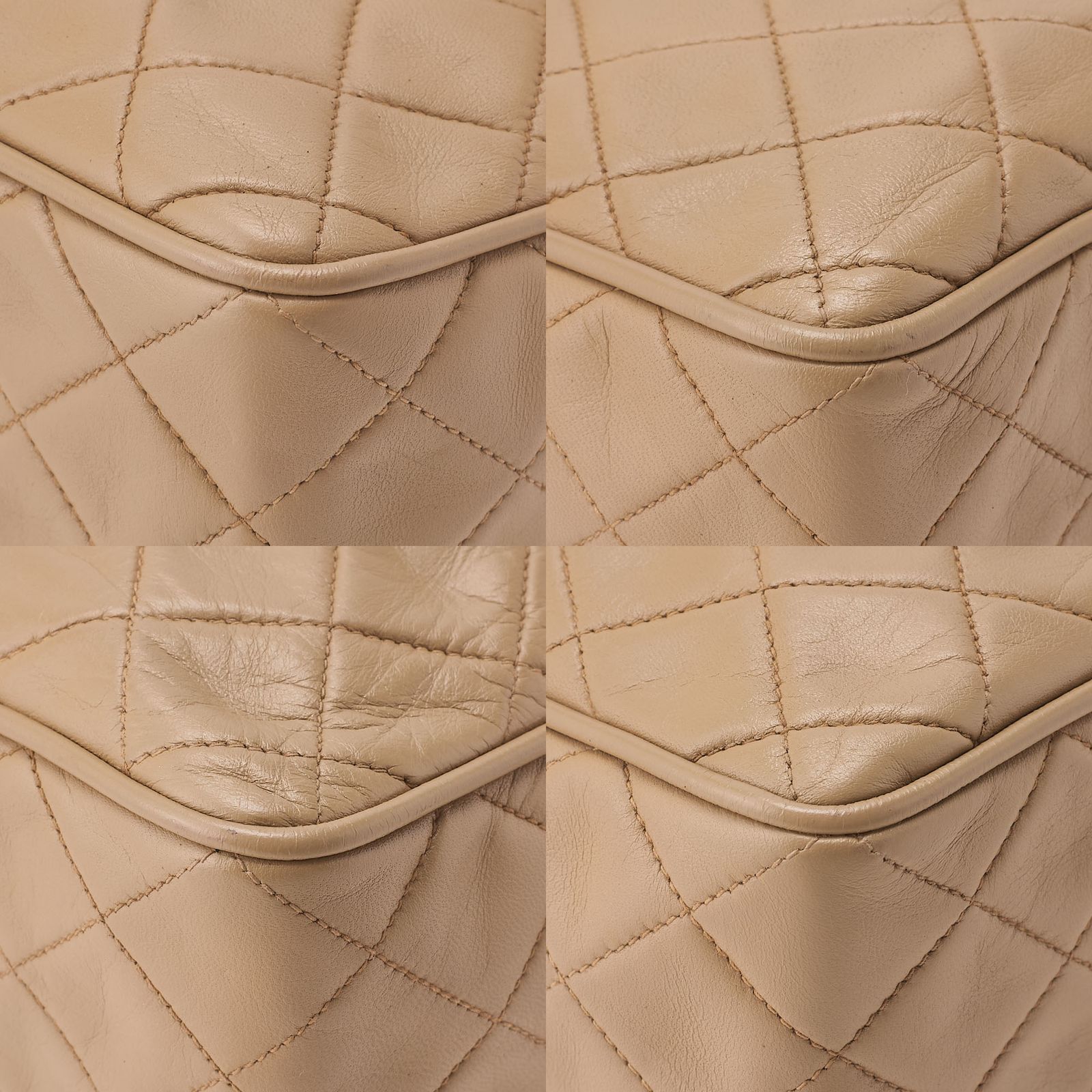 CHANEL シャネル チェーンショルダーバッグ マトラッセ アウトサイド