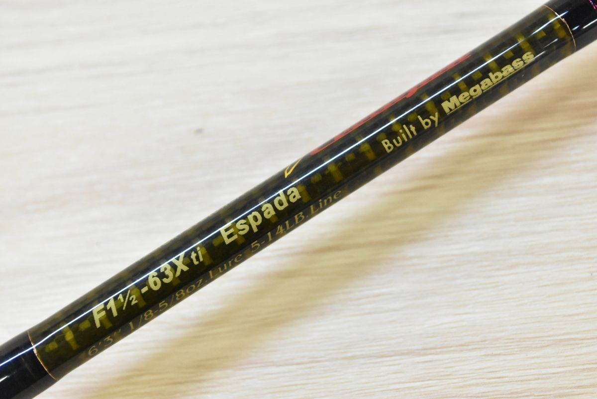 メガバス デストロイヤー エヴォルジオン F 1 2 63 Xti エスパーダ Megabass DESTROYER バスロッド ベイトロッド