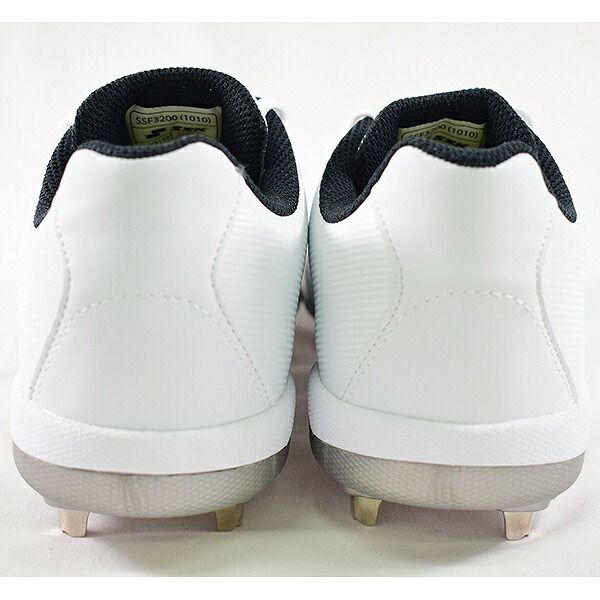 訳アリ⇒右足中敷きに穴あり】【ホワイト・27cm限定】野球 スパイク