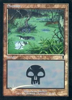 中古】マジックザギャザリング 340/350[C]：【ODY】【FOIL】Swamp/沼