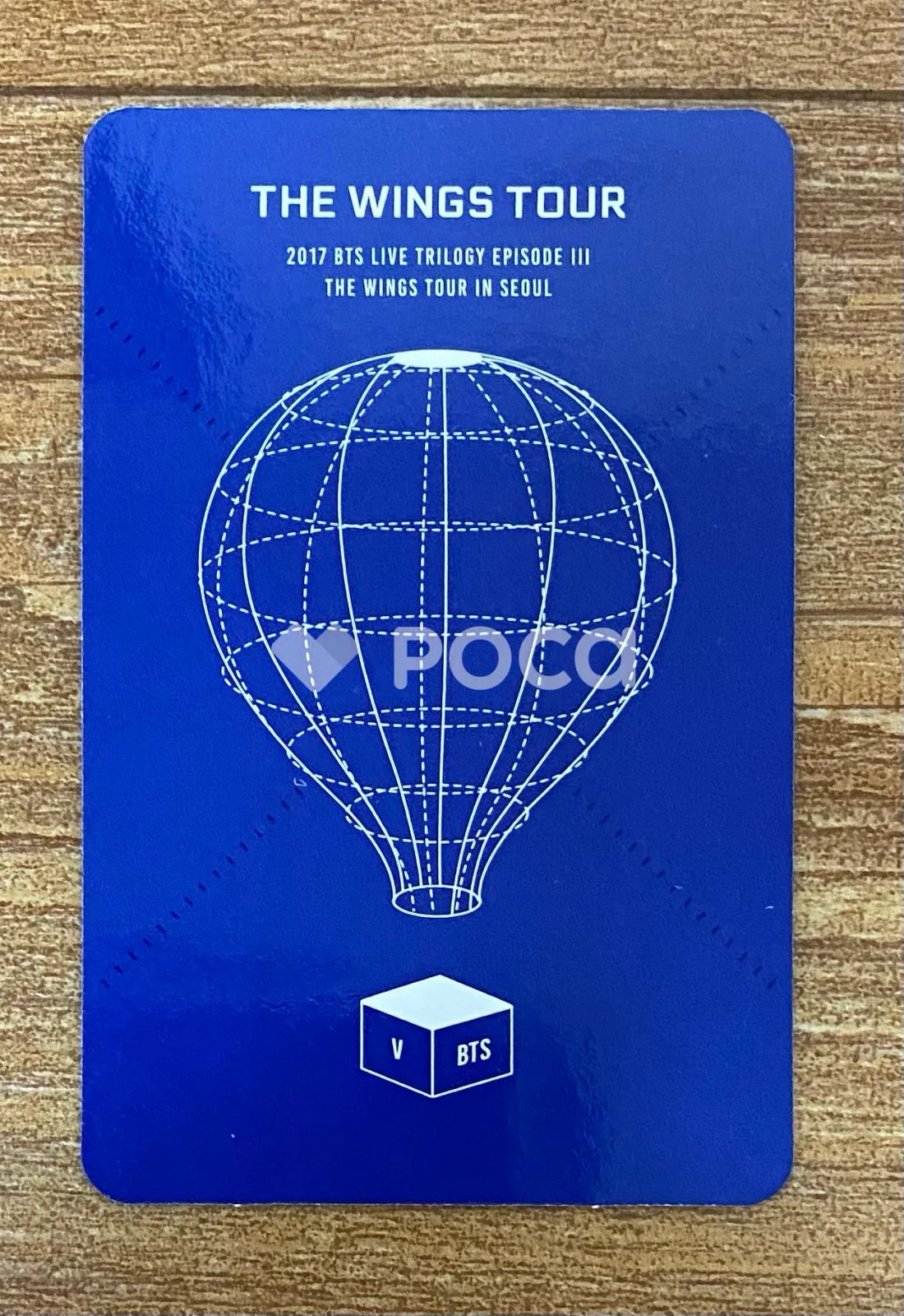 BTS 뷔 2017 LIVE TRILOGY EPISODE III THE WINGS TOUR in Seoul DVD