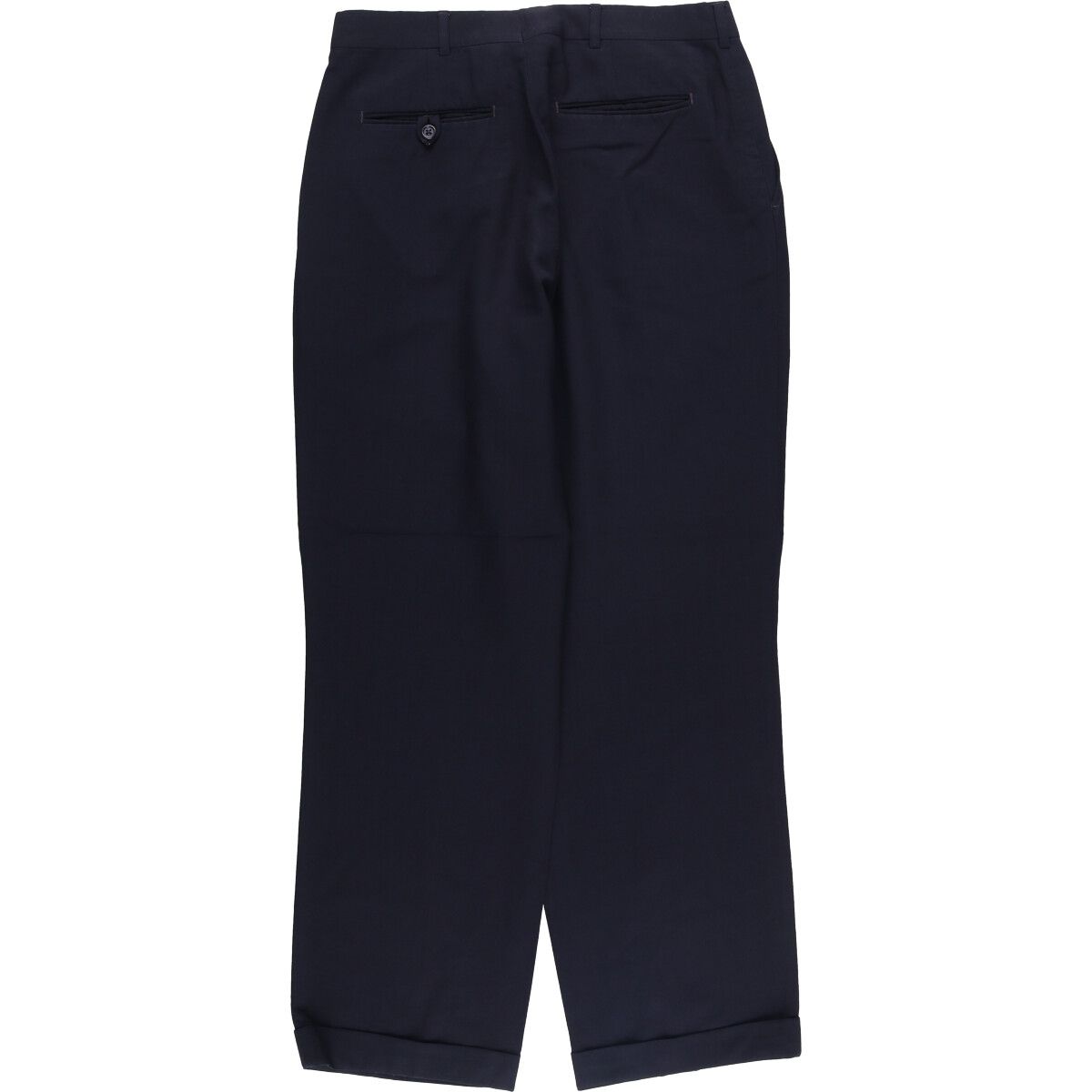 古着 80~90年代 ランズエンド LANDS' END ツータック ウールパンツ