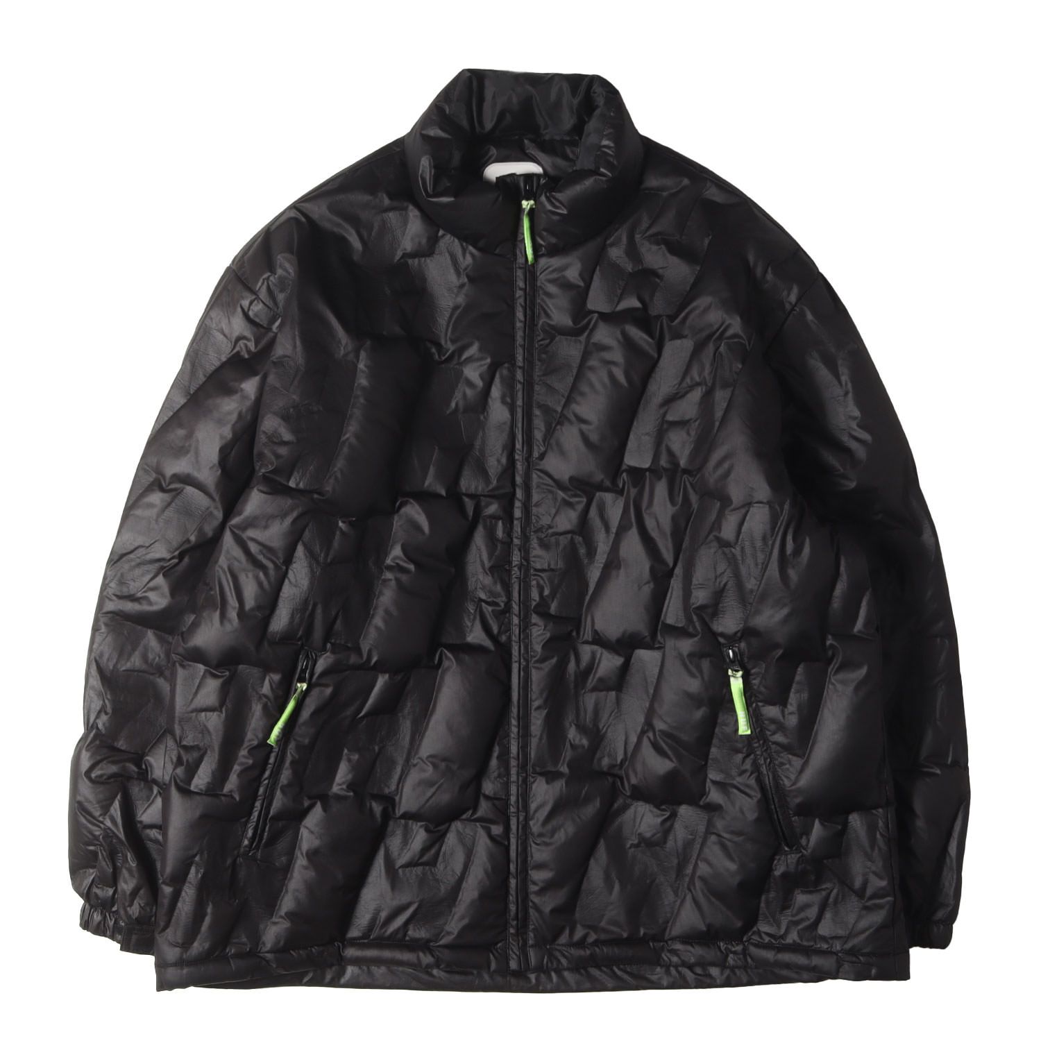 HUF ハフ ジャケット ブラック 黒 サイズ:XL | Hロゴ エンボス 