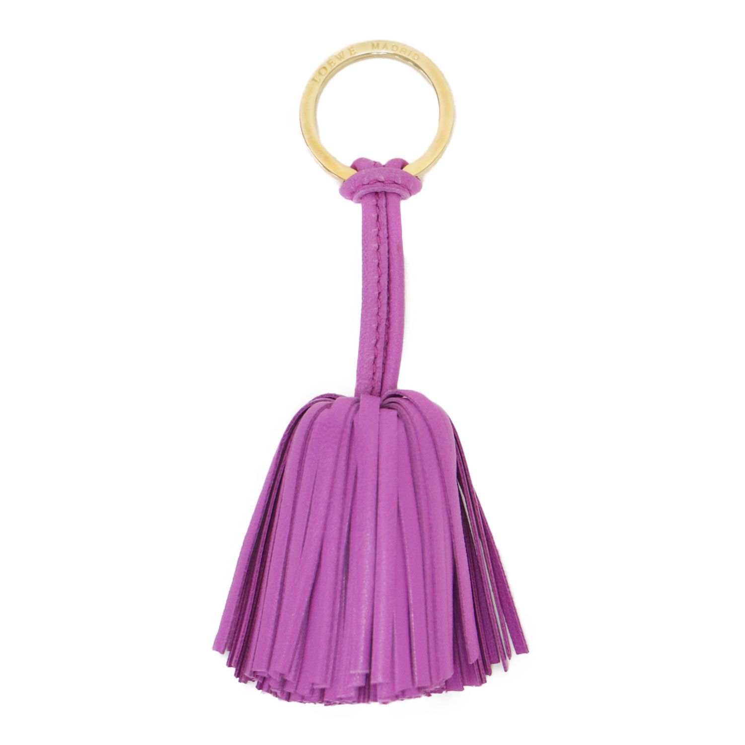 美品】LOEWE ロエベ タッセルチャーム キーリング / キーホルダー