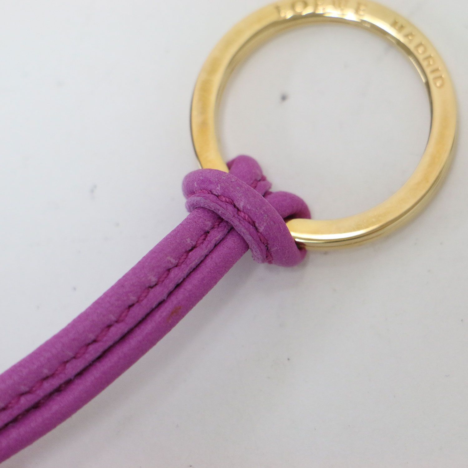 美品】LOEWE ロエベ タッセルチャーム キーリング / キーホルダー