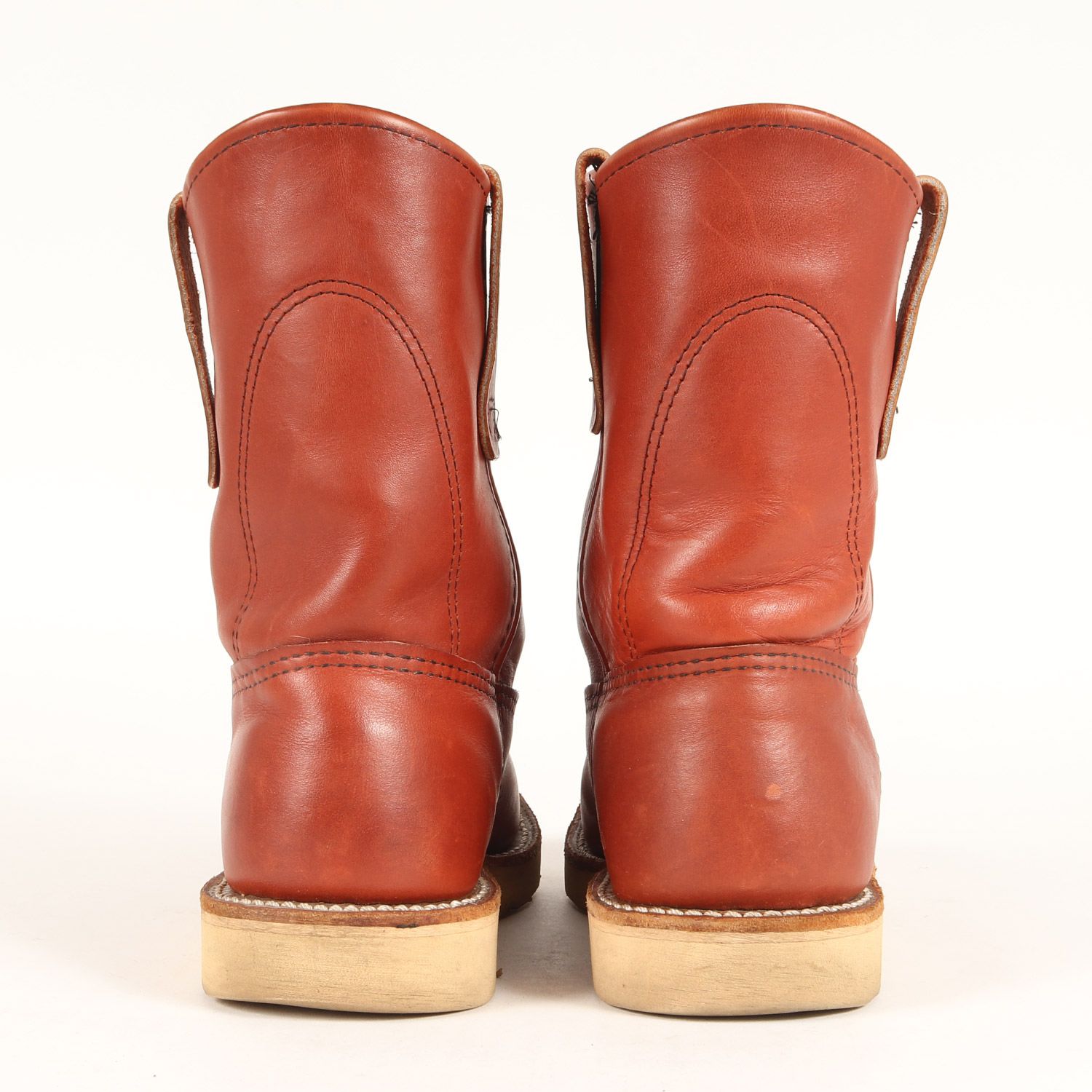 レッドウィング US6D 赤茶9111 日本サイズ24.5cm 美品 レッドウィング