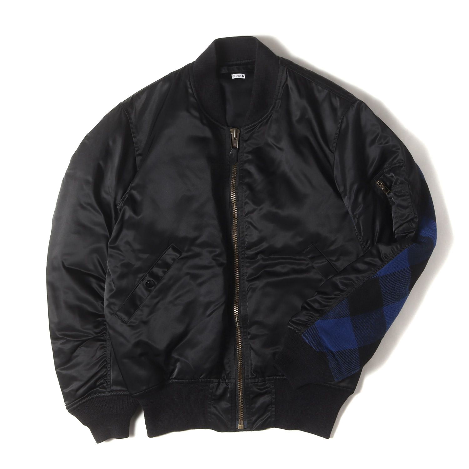 美品】SEQUEL シークエル ジャケット ブラック 黒 サイズ:S | 24AW 袖