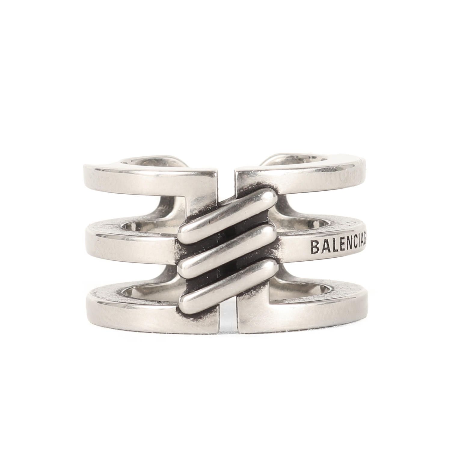 美品】BALENCIAGA バレンシアガ リング シルバー サイズ:52 | アイコン