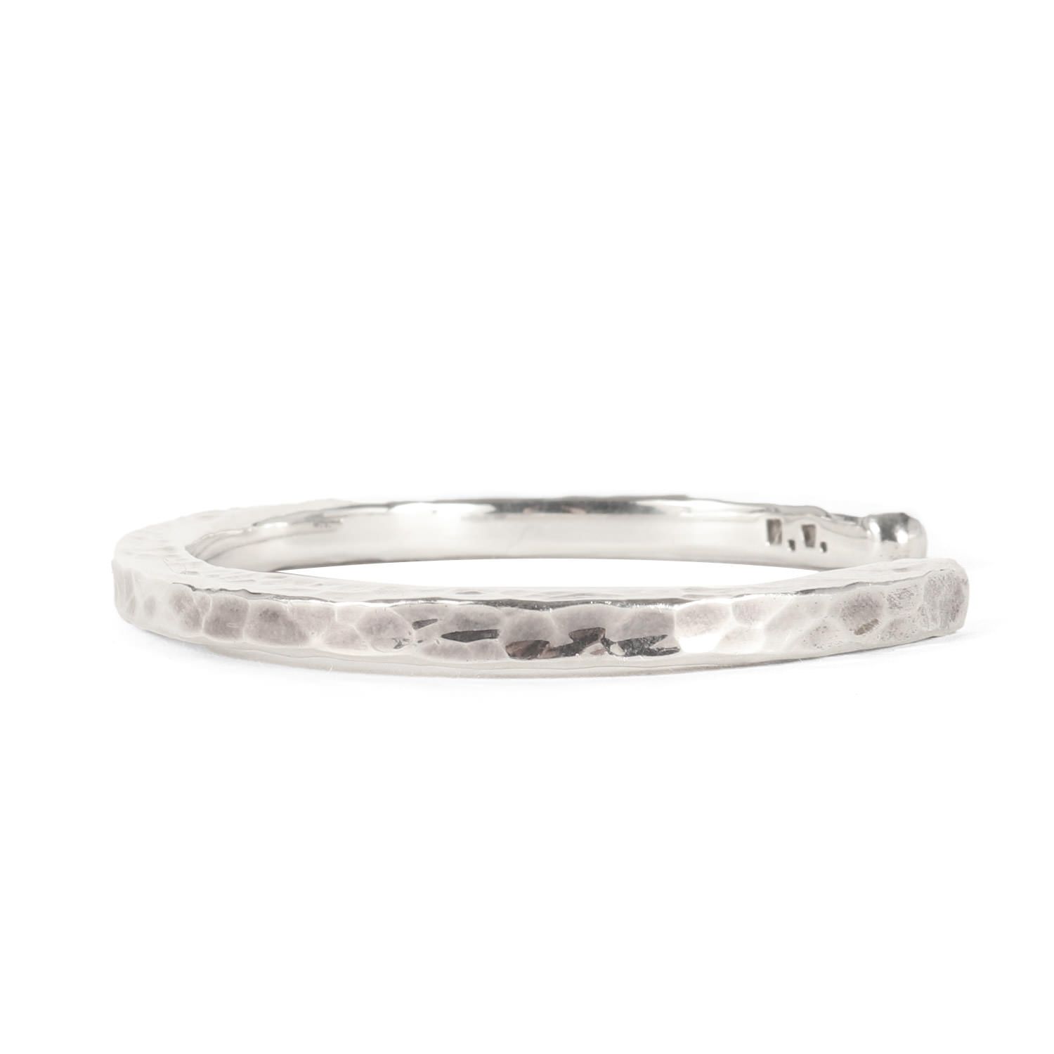 美品】市松 イチマツ silver 四角バングル | Ag980 シルバー | サイズ 