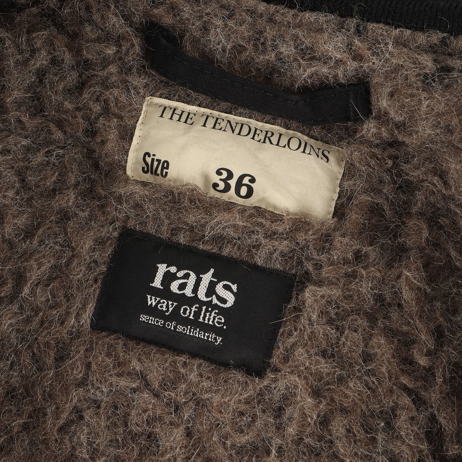 TENDERLOIN テンダーロイン ジャケット ブラック 黒 サイズ:XS | RATS