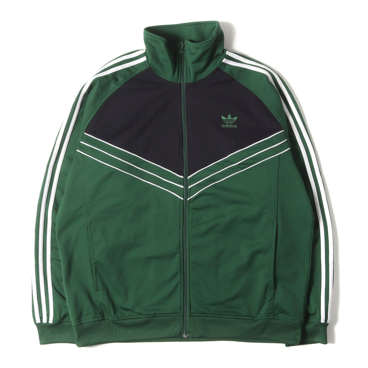 adidas アディダス ジャケット グリーン ブラック サイズ:XL | 00s 
