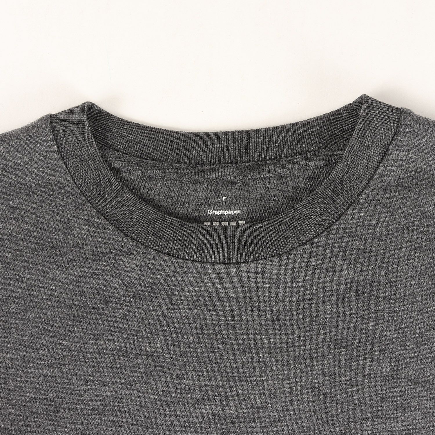 Graphpaper グラフペーパー Tシャツ ヘザーダークグレー サイズ:FREE 
