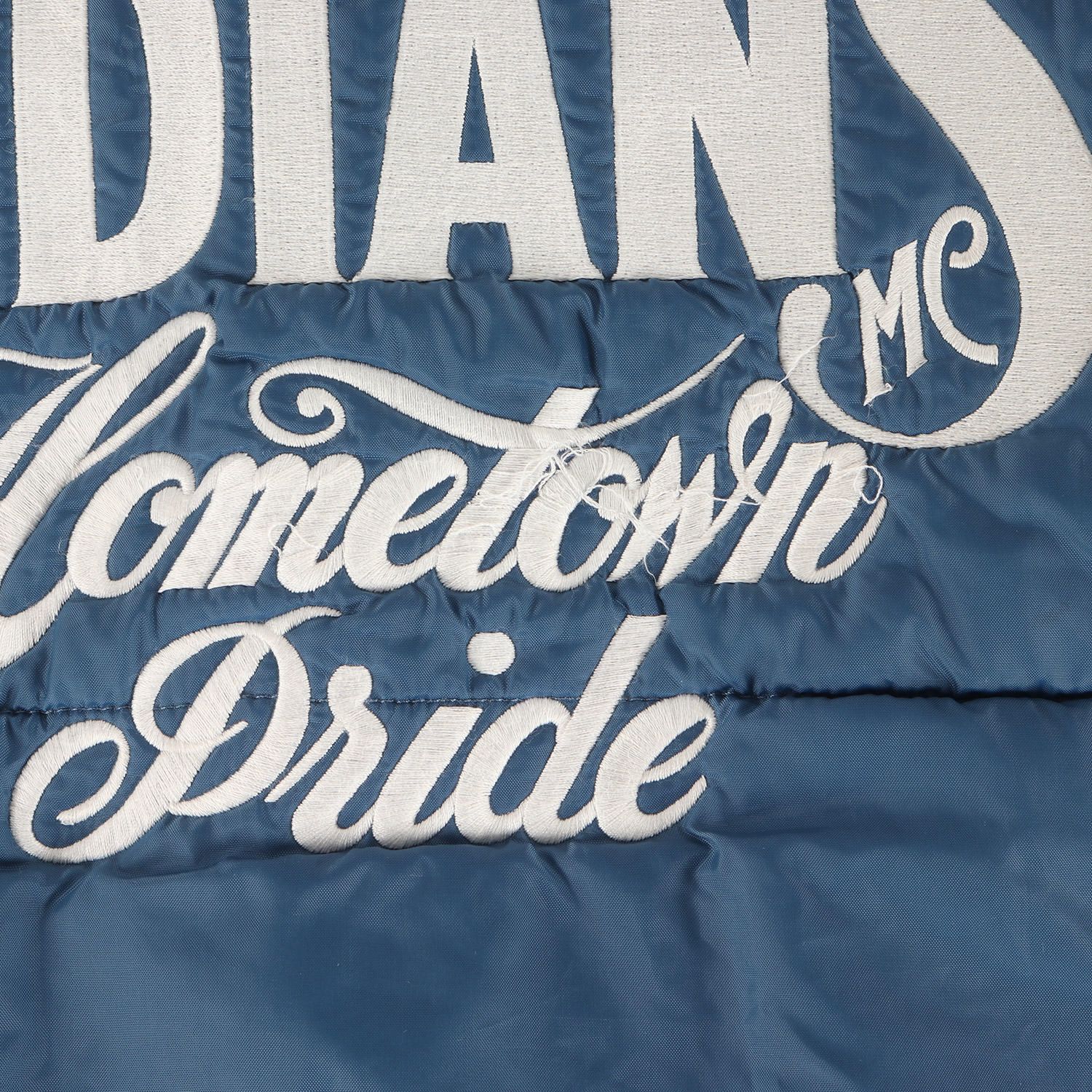 Timc Inc. 東京インディアンズ モーターサイクル ベスト ブルー サイズ