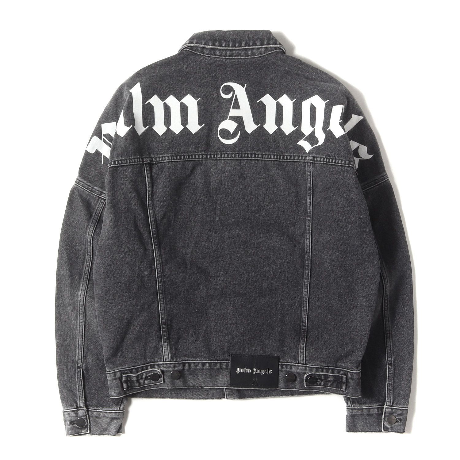美品】Palm Angels パーム エンジェルス ジャケット ブラック 黒