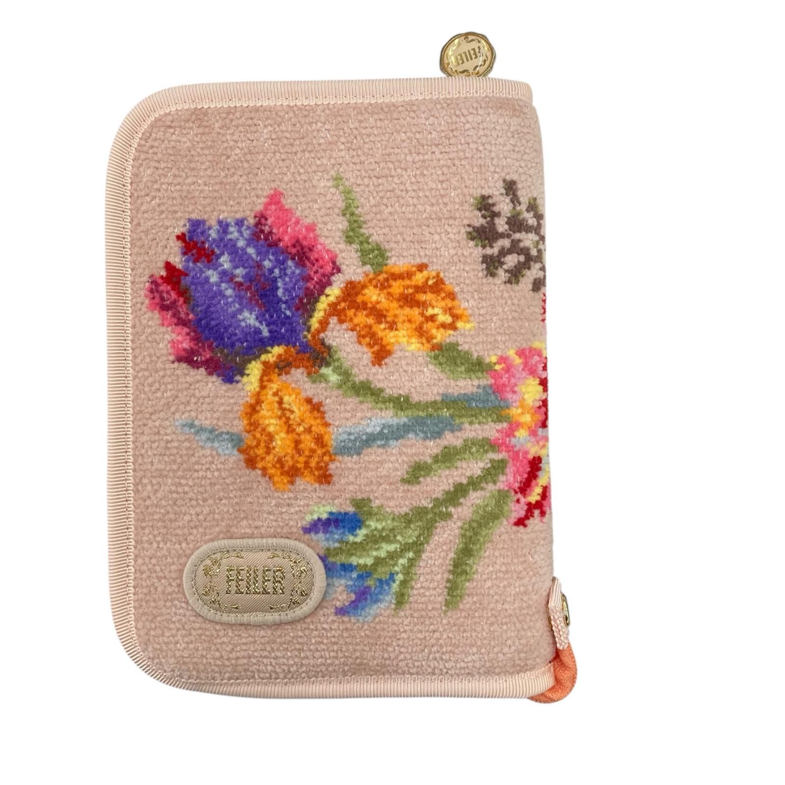 186000 FEILER フェイラー マルチケース ピンク フラワー - メルカリ