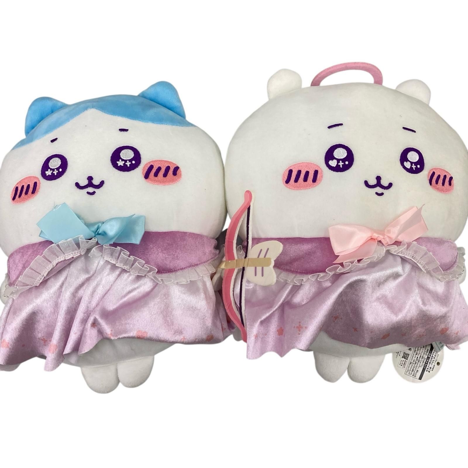 186001 186001 ちいかわ ハチワレ ぬいぐるみ 8点まとめ売り 現状品