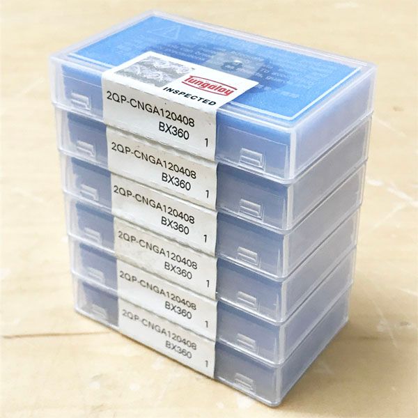 ♥ Tungaloy タンガロイ 2 QP BX 360 入 箱 切削用チップ ●119061