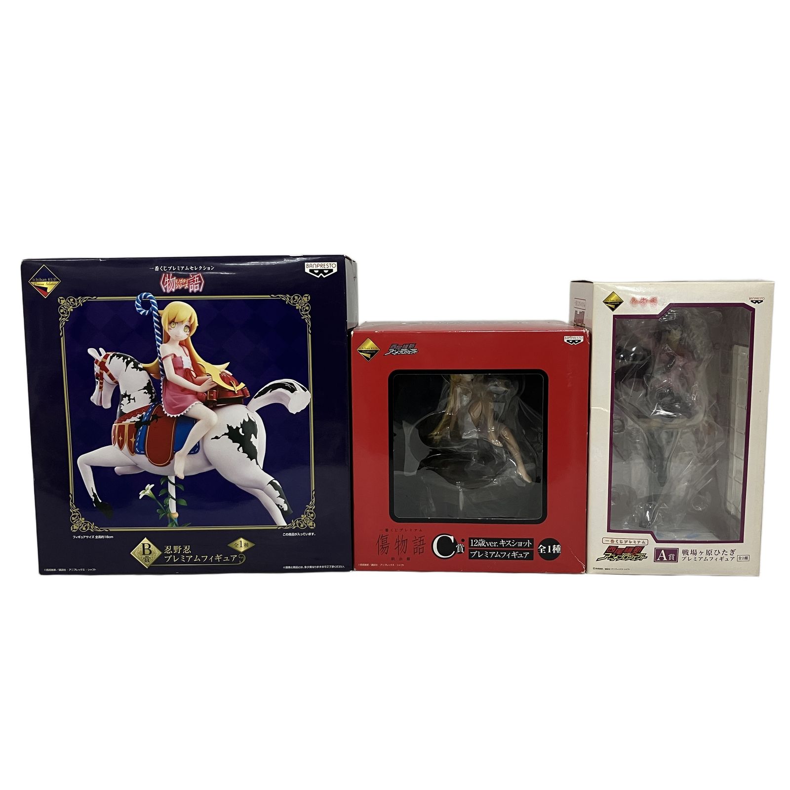 一番くじプレミアムセレクション 〈物語〉シリーズ B賞 忍野忍 C賞 12