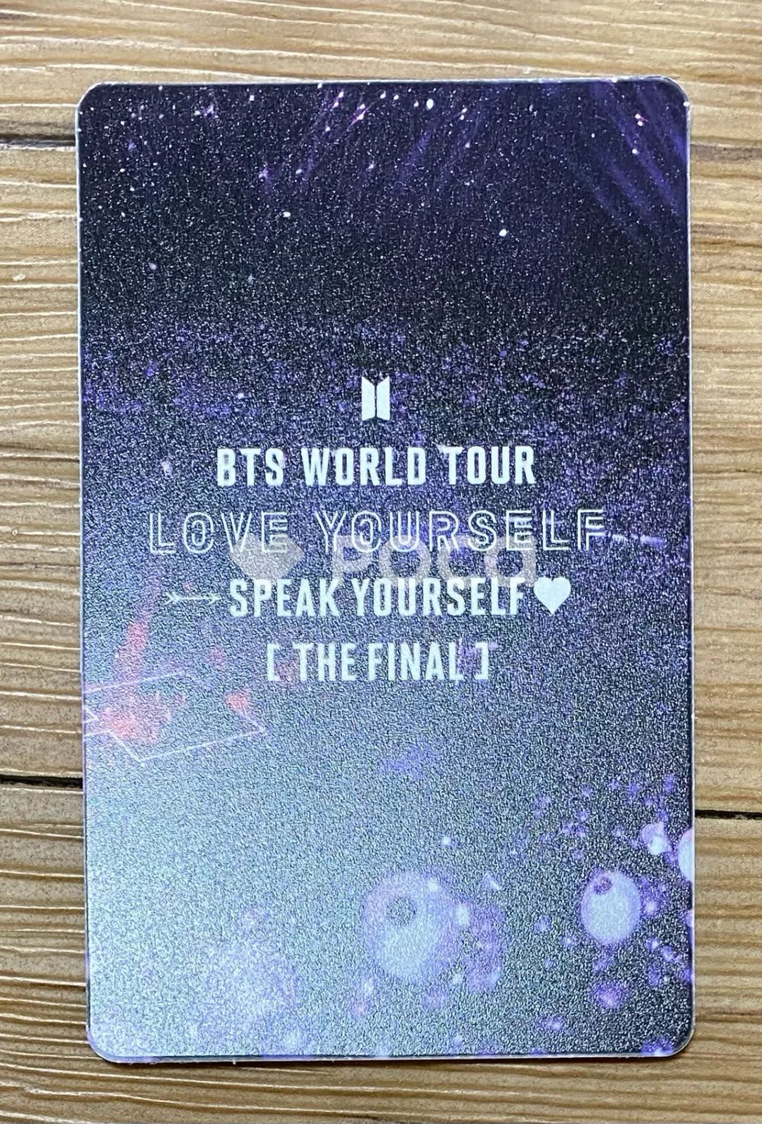 BTS V WORLD TOUR ‘LOVE YOURSELF SPEAK YOURSELF’ THE FINAL ARMY ブース